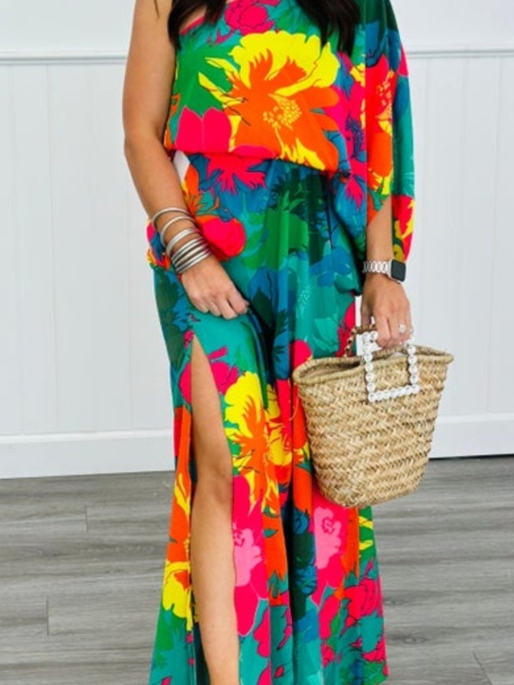 Jess Lea Piece Of Paradise Maxi Dress Size XL